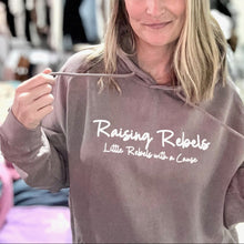 Load image into Gallery viewer, Raising Rebels Vintage Hoodie
