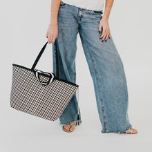 Load image into Gallery viewer, Woven Tiffany Organizer Tote Bag
