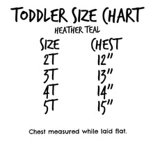 Load image into Gallery viewer, Nonspeaking Crews (toddler + youth) ~ Teal
