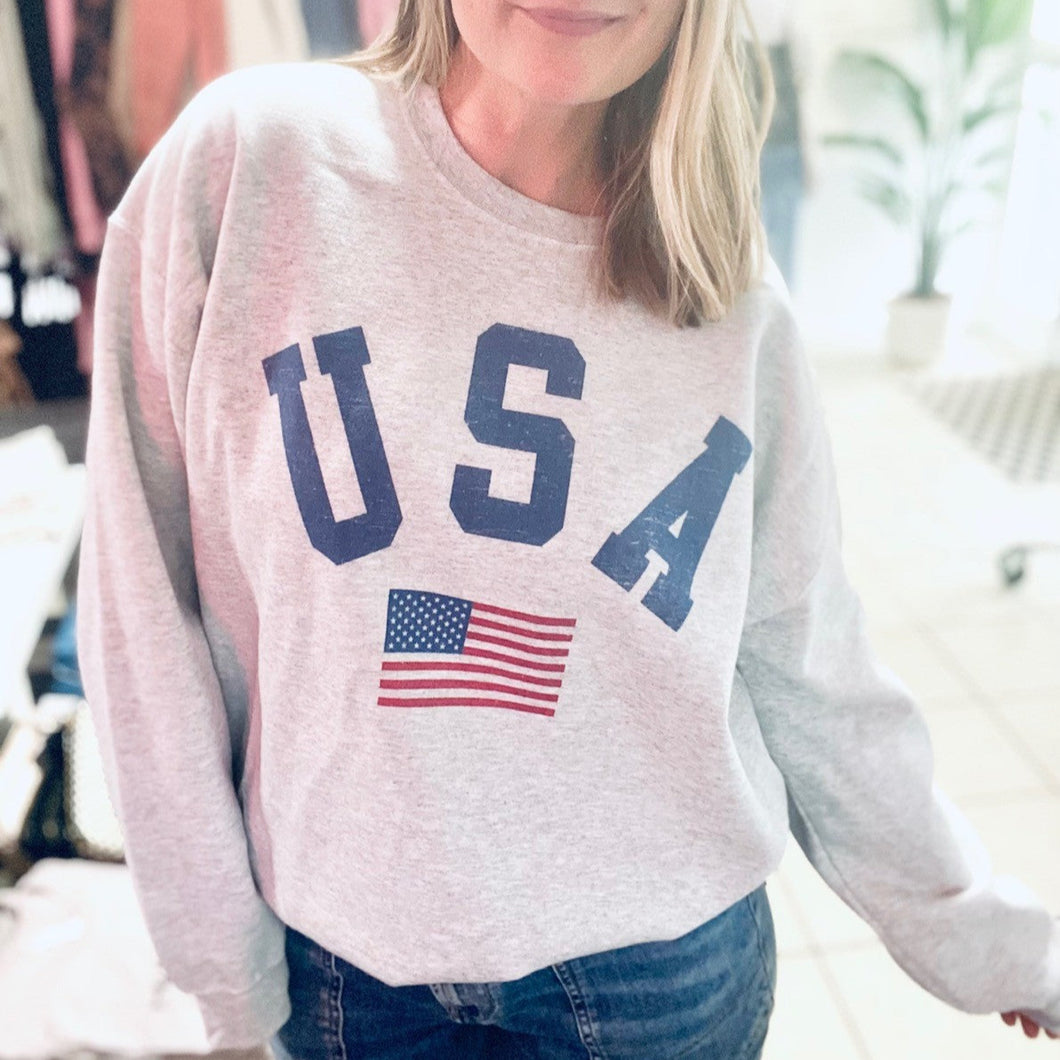 USA Oversized Sweatshirt