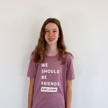Load image into Gallery viewer, We Should Be Friends. Adult Crew - Pink
