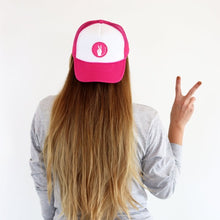 Load image into Gallery viewer, Little Rebels Peace Sign Trucker Hat
