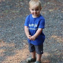 Load image into Gallery viewer, World Changer Toddler Crew - Royal Blue
