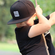 Load image into Gallery viewer, Little Rebels with a Cause Snapback Flat Bill Hat
