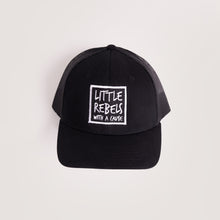 Load image into Gallery viewer, Little Rebels with a Cause Adult Hat - Black
