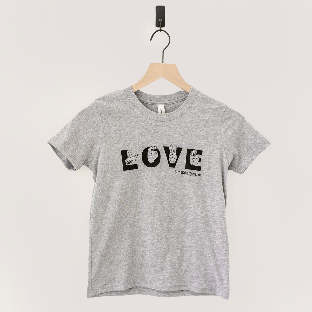 LOVE Youth Crew in Grey ~SALE~