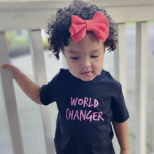 Load image into Gallery viewer, World Changer Toddler Crew - Black
