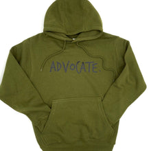 Load image into Gallery viewer, Advocate. Hoodie - Military Green
