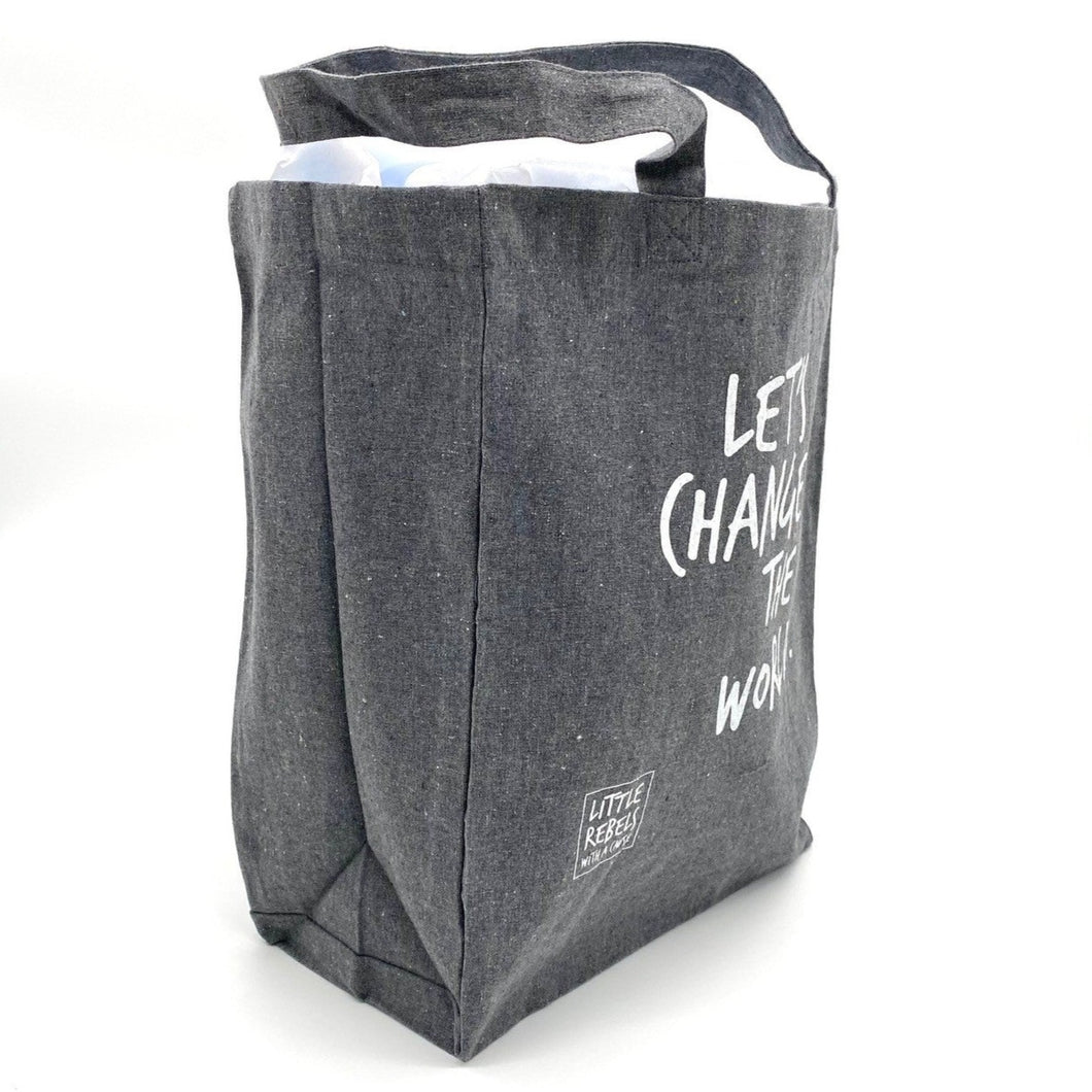 Let's Change the World. Tote ~ SALE